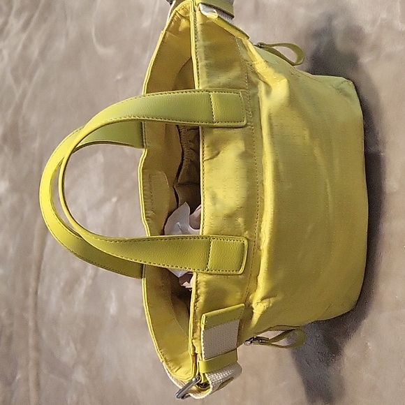 Donna Karan New York Yelow Nylon Small Bag - Picture 4 of 6
